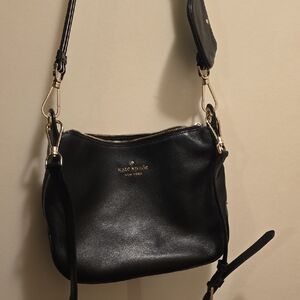Kate Spade Black Leather Shoulder Bag